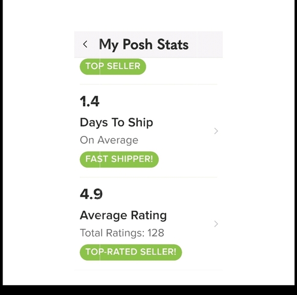 WELCOME TO MY POSH STATS!! - Picture 2 of 3